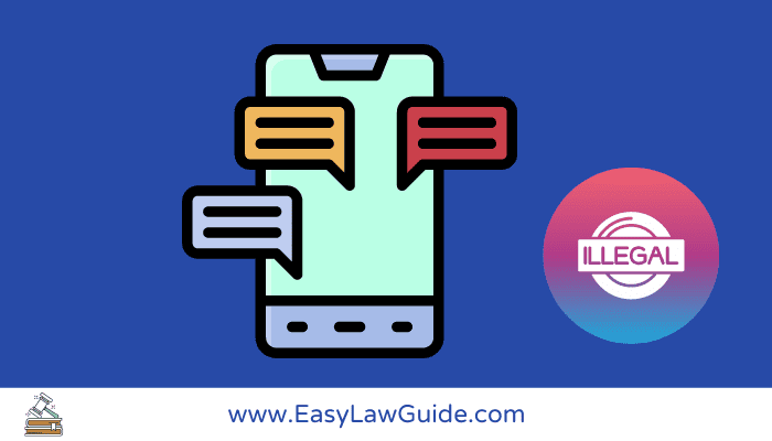 Is it illegal to screenshot someone else's messages?