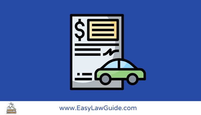 Speeding Ticket Illustration